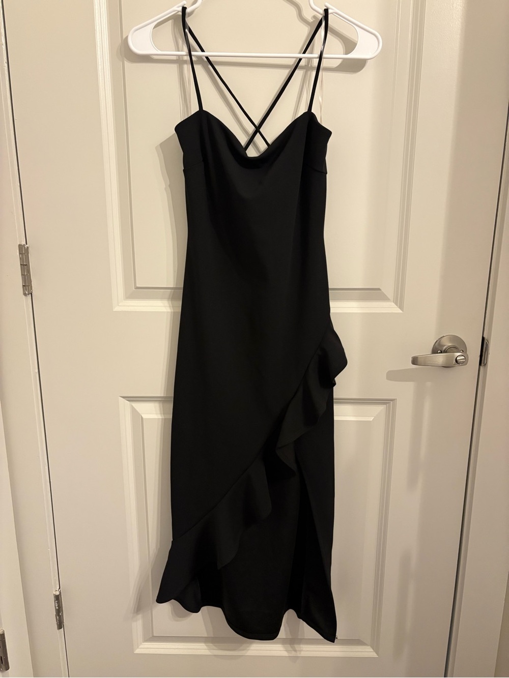 Windsor Ruffle Midi Dress